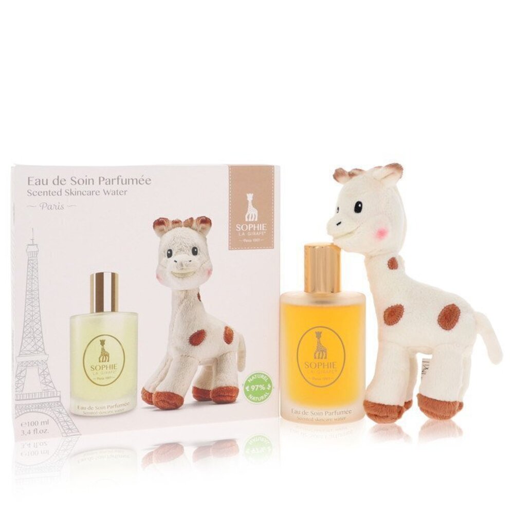 Sophie La Girafe Eau de Soin Parfumee by Sophie La Girafe Gift Set -- 3.4 oz Sce
